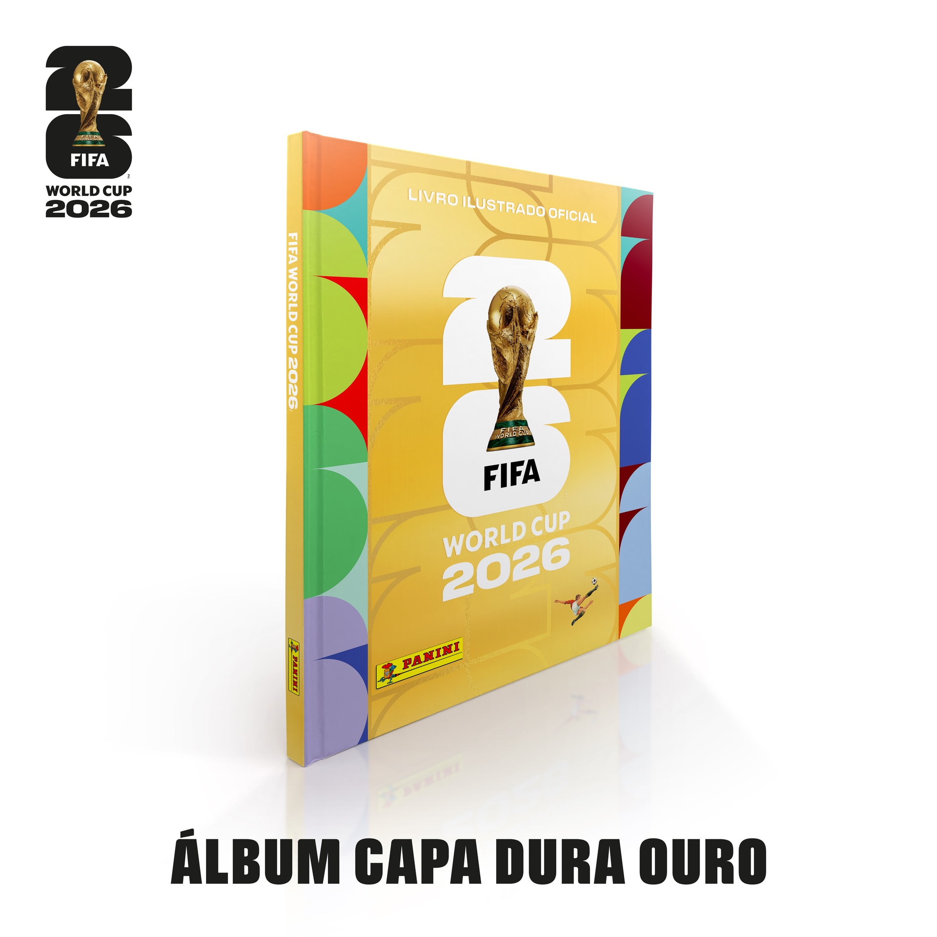 Copa 2026 — Álbum Capa Dura Ouro — FIFA World Cup 2026™